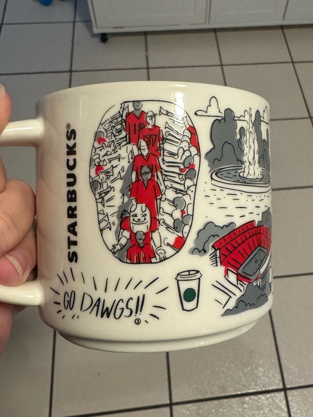 Starbucks University of Georgia Mug